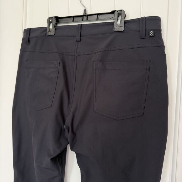 LinearFlex Golf Pants Men’s 34x28 Navy Blue Performance Straight Leg Casual Golf - Picture 6 of 10